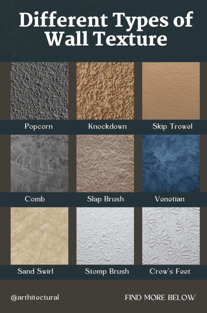 23 Popular Wall Texture Types – What's There to Know! - Northern