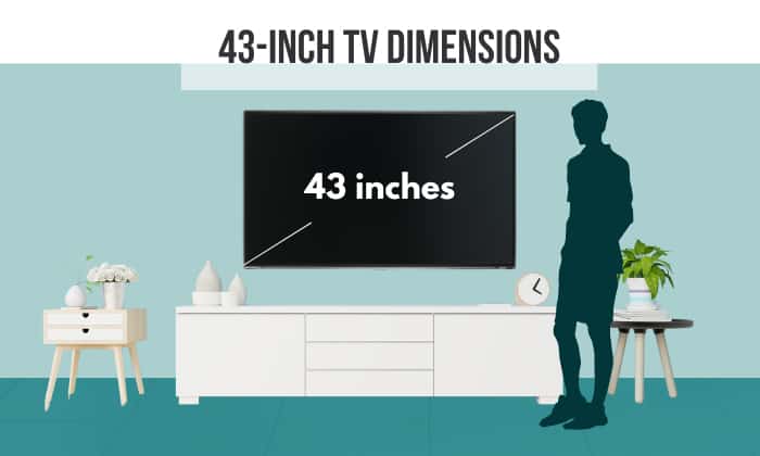 43 inch TV Dimensions: How Big is a 43 Inch TV?